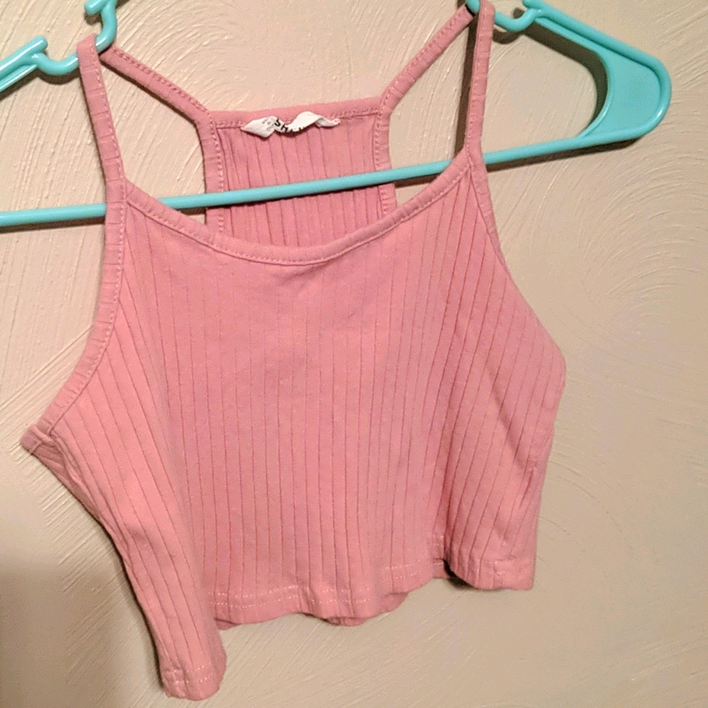 Pink tank top